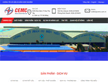 Tablet Screenshot of cemc.com.vn